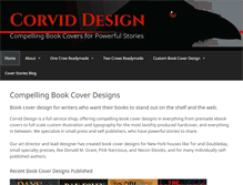 Tablet Screenshot of corviddesign.com